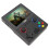 (Black) Handheld Game Console Dual Joystick 3.5 Inch HD IPS 2000MAH 2 Players 2