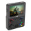 (Black) Handheld Game Console Dual Joystick 3.5 Inch HD IPS 2000MAH 2 Players 5