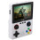 (White) Handheld Game Console Dual Joystick 3.5 Inch HD IPS 2000MAH 2 Players 5