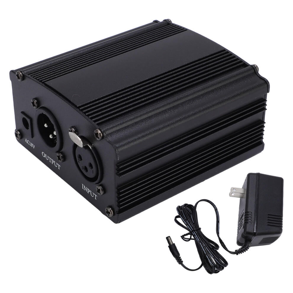 Phantom Power 48V Aluminum Alloy Plug And Play For Condenser Mic 643505167924
