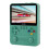 (Green) Handheld Game Console 32G 3.5 Inch IPS 6000mAh Battery White 3