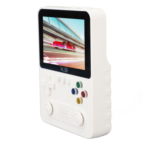 (White) Handheld Game Console 32G 3.5 Inch IPS 6000mAh Battery White 2