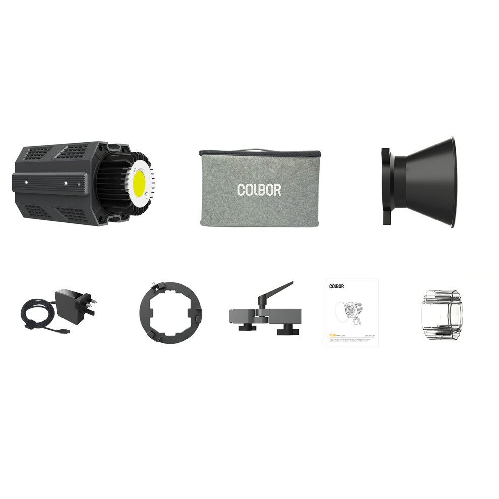 Compact Led Video 65W 5600K Dimmable Cri97+ 7 Modes 2" Lcd Light 643505128703