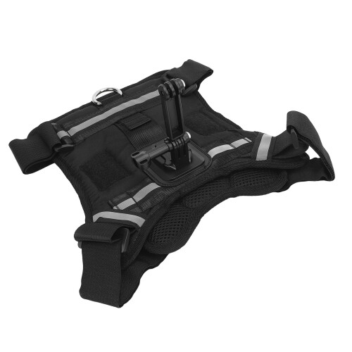 Dog Harness Camera Mount Nylon Chest Back for Large Medium Small Dogs 2
