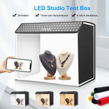 PULUZ PU5064 Folding LED Light Tent 672pcs 3000K-6500K Dimmable