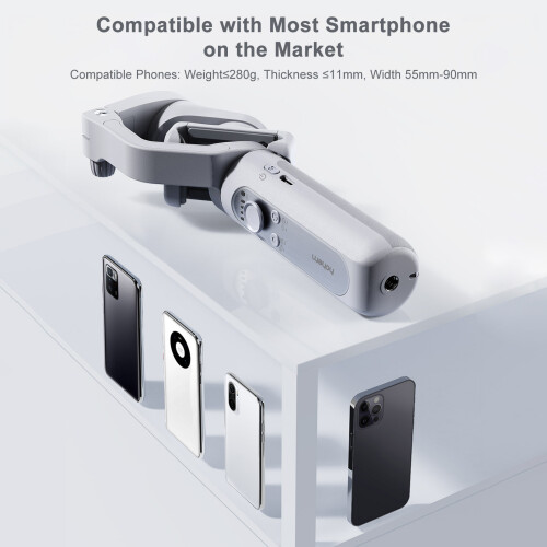 hohem iSteady XE 3-Axis Gimbal for iPhone 14/13/12/11 Android 280g 1