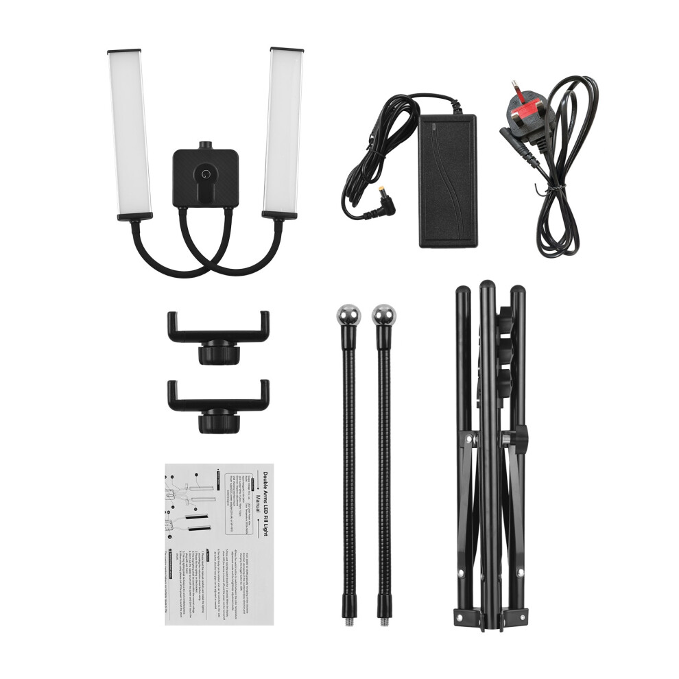 Led Video 3200K-5600K Adjustable Color Temp Metal Stand Light 643505020939