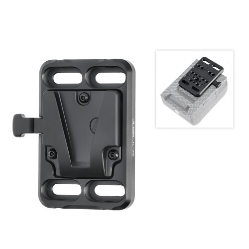 JLwin JL-35 V Lock Battery Adapter Plate 1/4" 3/8" Screw 1