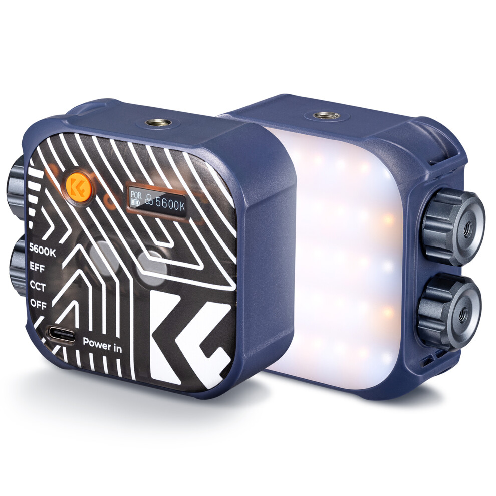K&F Concept Pocket Led Video Cri96+ 2500K-9900K Dimmable Light 643505078893