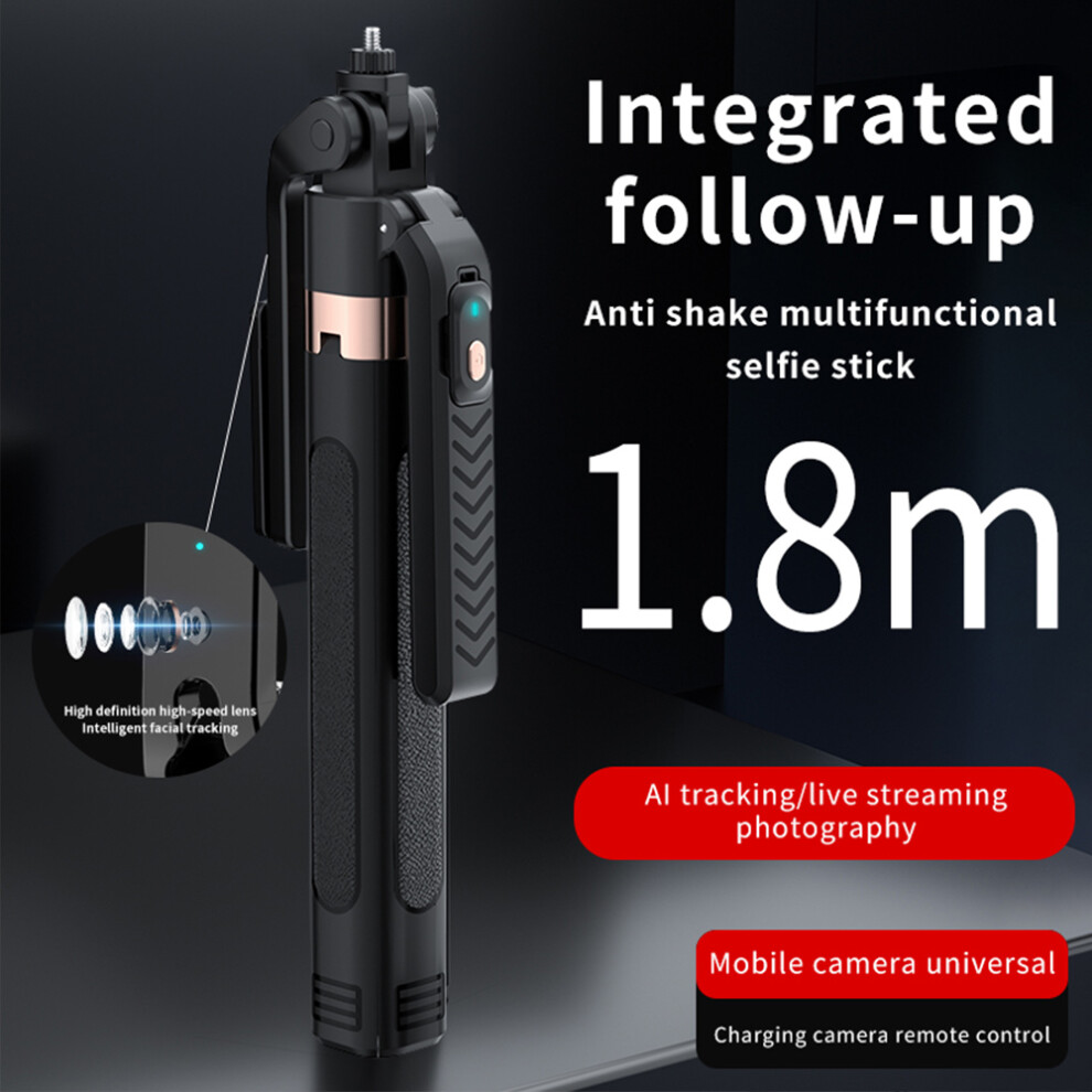 70.8-Inch 3-In-1 Selfie Stick Gimbal Aluminum Telescoping Anti-Shake 643505000481