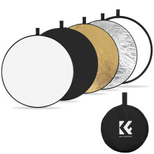 K&F CONCEPT 110cm/43in 5-in-1 Collapsible Light Reflector