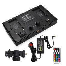 LED Video Light 36W 3200K-5600K Color Temperature Remote Control