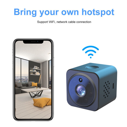 Mini 1080P Wireless WiFi Camera with Night Vision Two-Way Talk 2