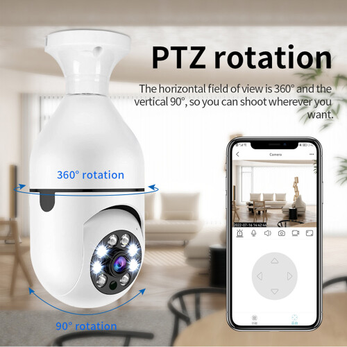 1080P Wireless Smart Camera WiFi 2MP Night Vision Motion Detection 2