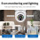 1080P Wireless Smart Camera WiFi 2MP Night Vision Motion Detection 2