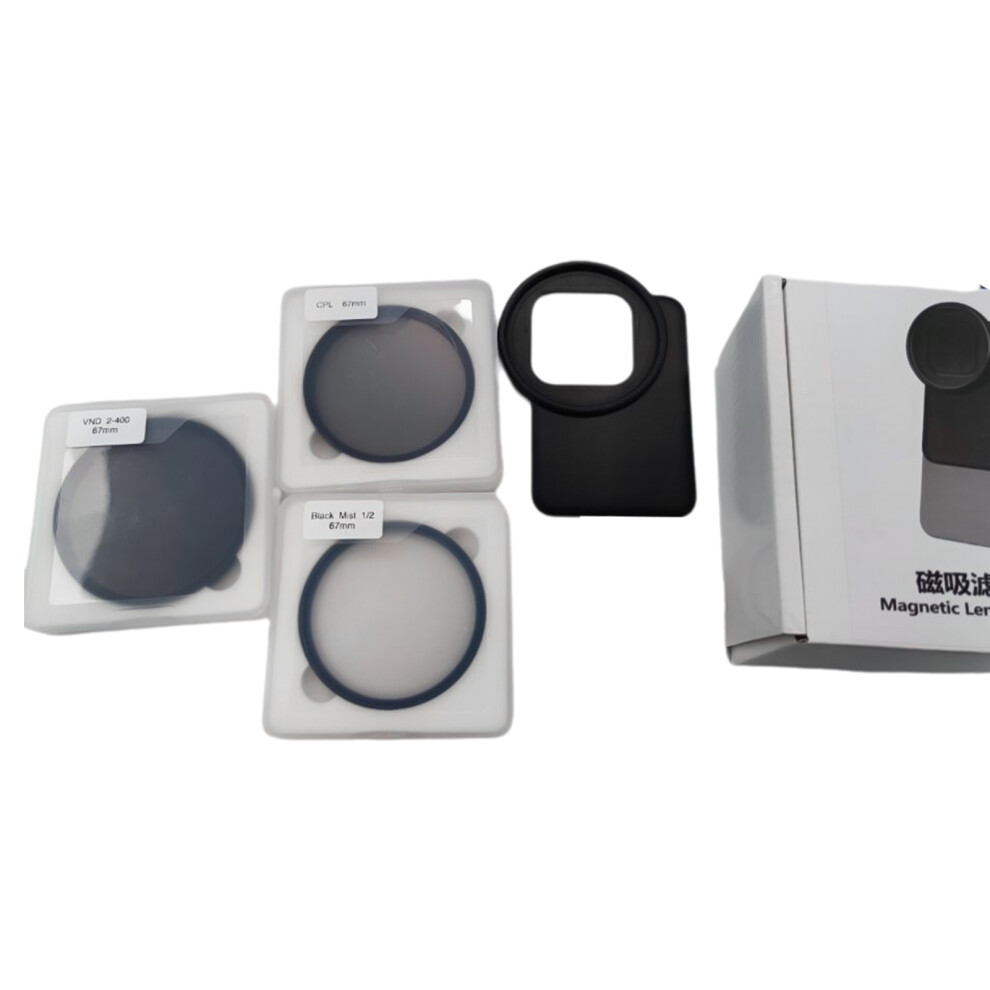 6.1 Inch Magnetic Phone Filter Mount 67Mm Iphone 15 Pro 14 Pro 13 Pro 643505075922