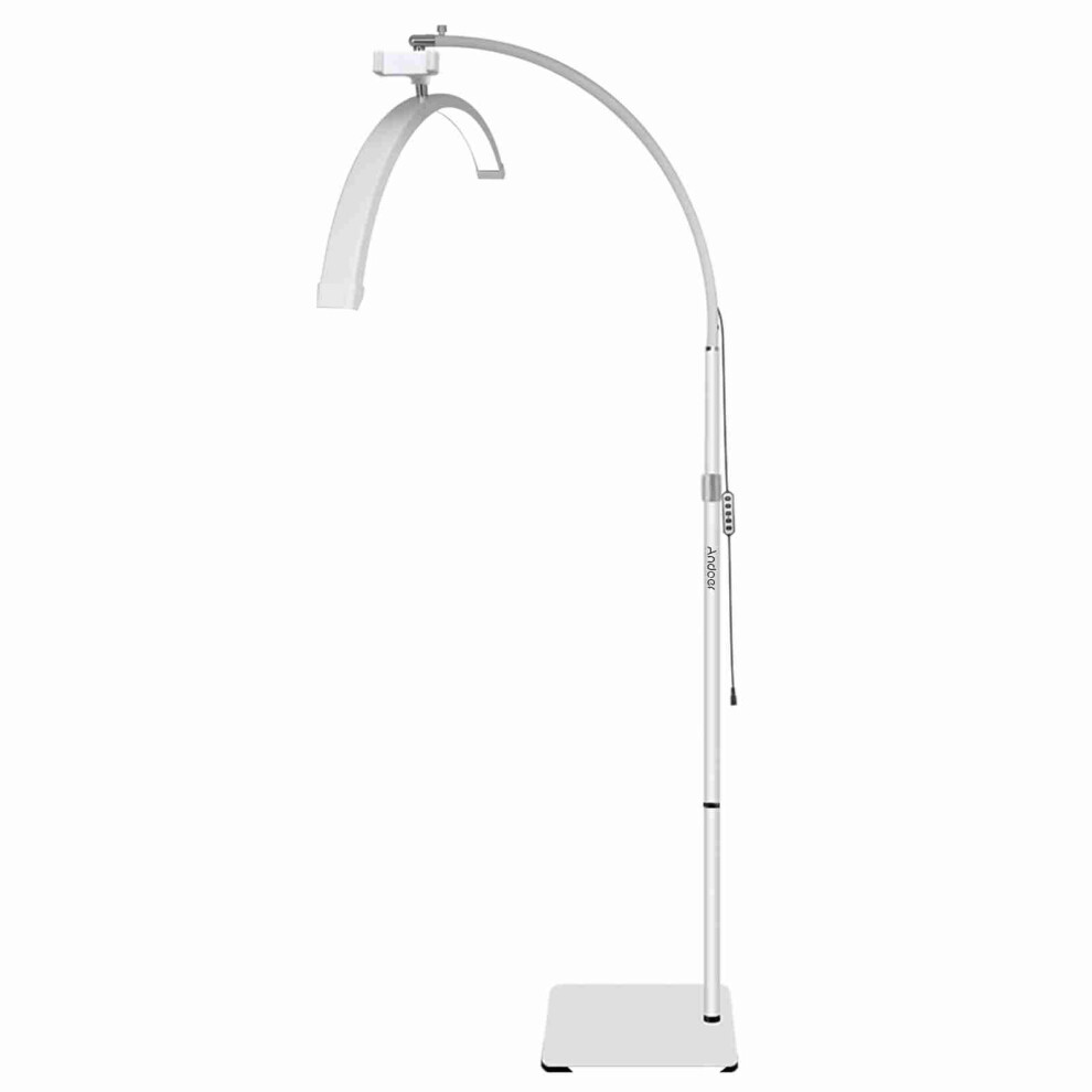 36W Floor Led Half Moon 3200K-5600K Dimmable 180Cm Stand Remote Light 643505077148