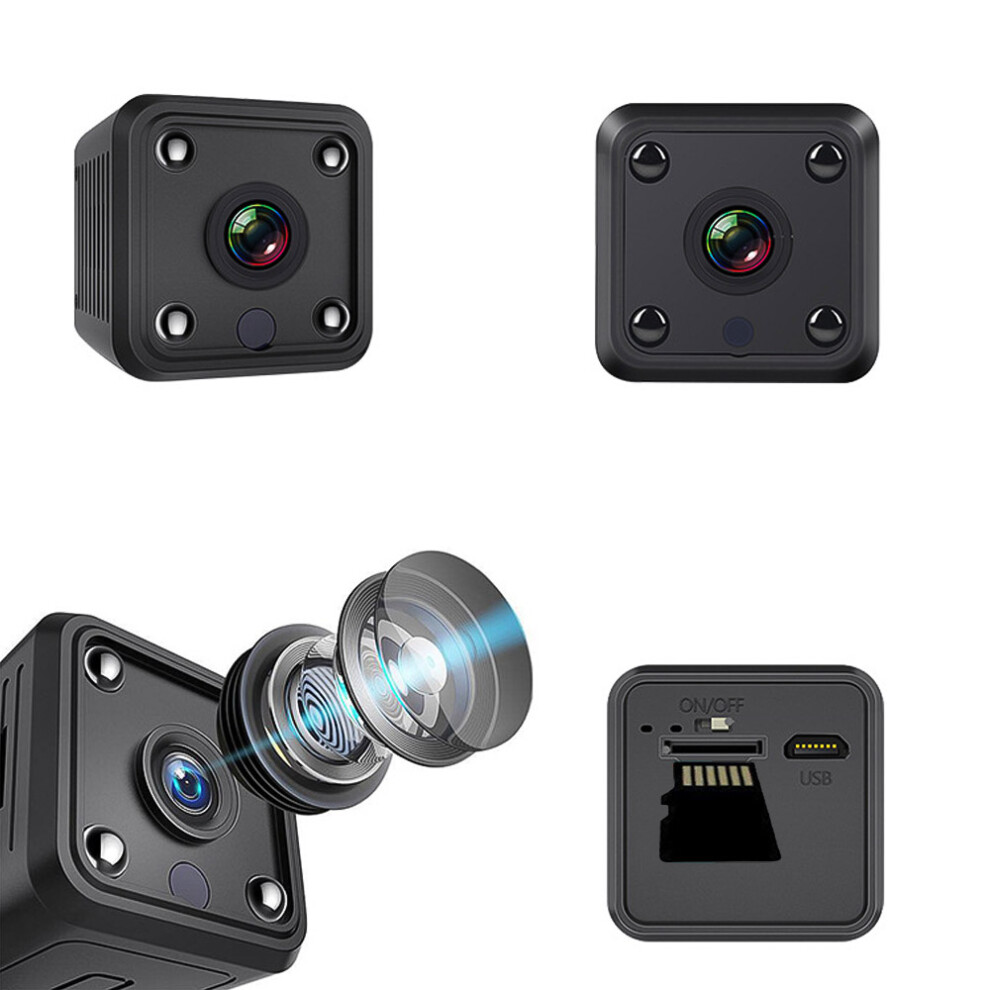 1080P Mini Camera Full Hd 155 Wide Angle Ir Night Vision Wifi 643505140064