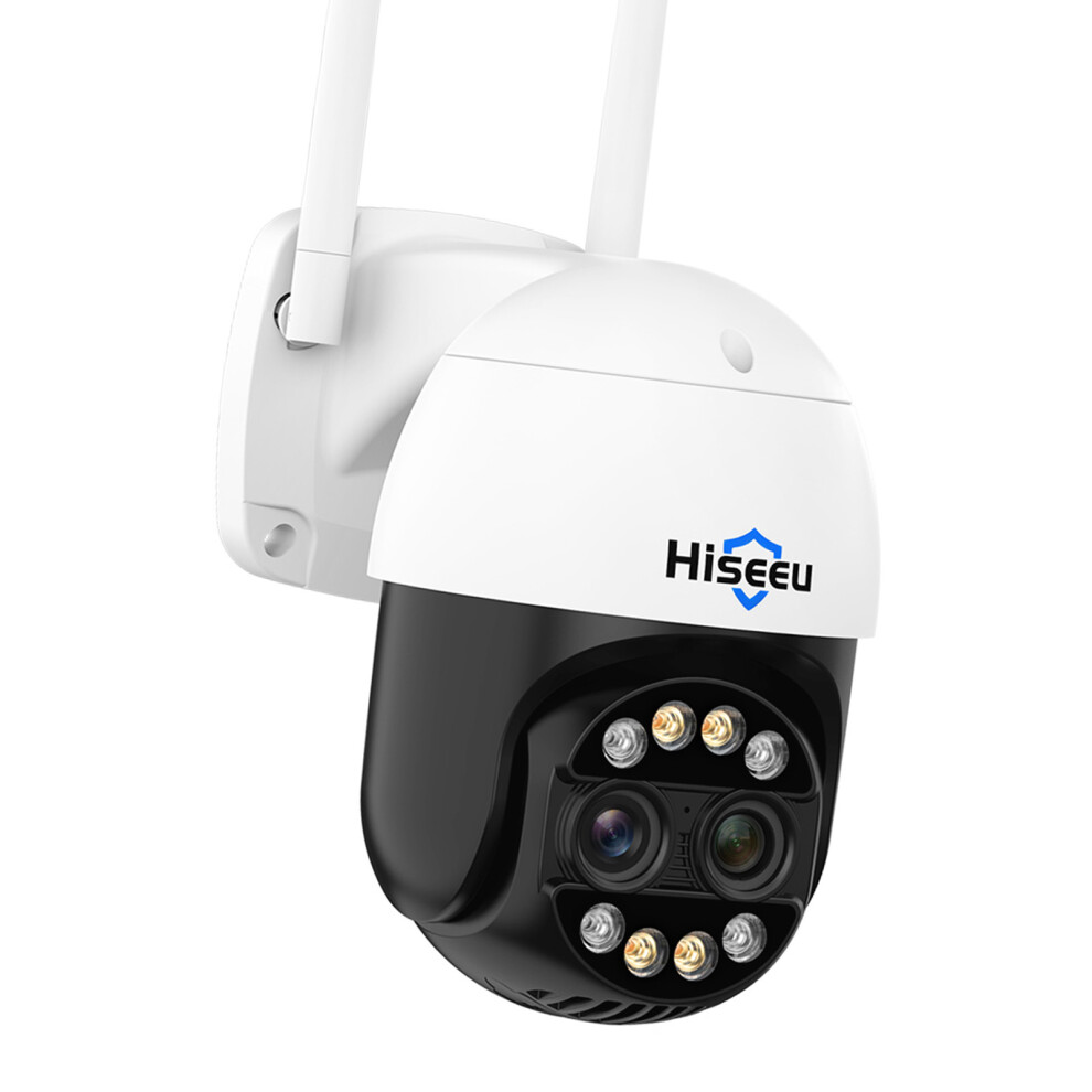 8Mp Dual Lens Wireless Camera Ip66 Wall Mount Wifi Motion Detection 643505088564
