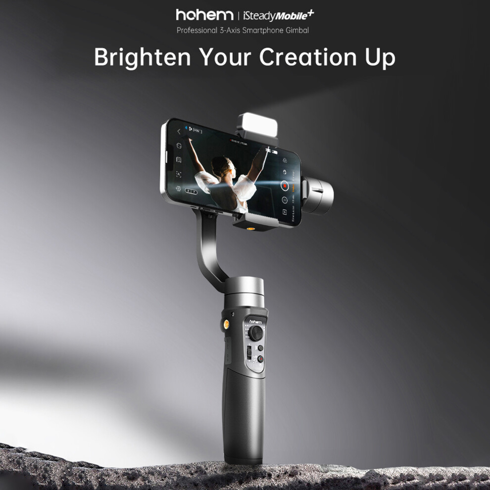 Hohem Isteady Mobile+ 3-Axis Gimbal For Smartphone 280G Payload 643505098457