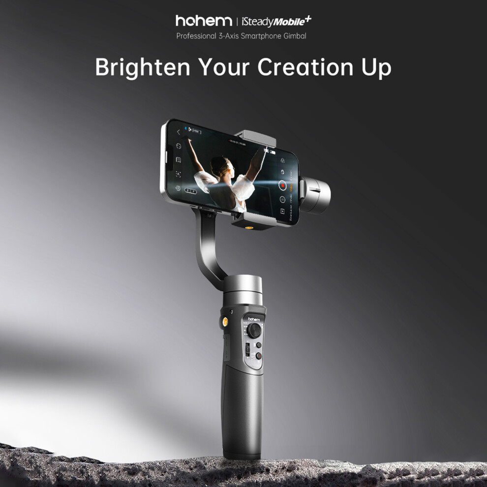 Hohem Isteady Mobile+ 3-Axis Gimbal For Smartphone 280G Payload 643505098464