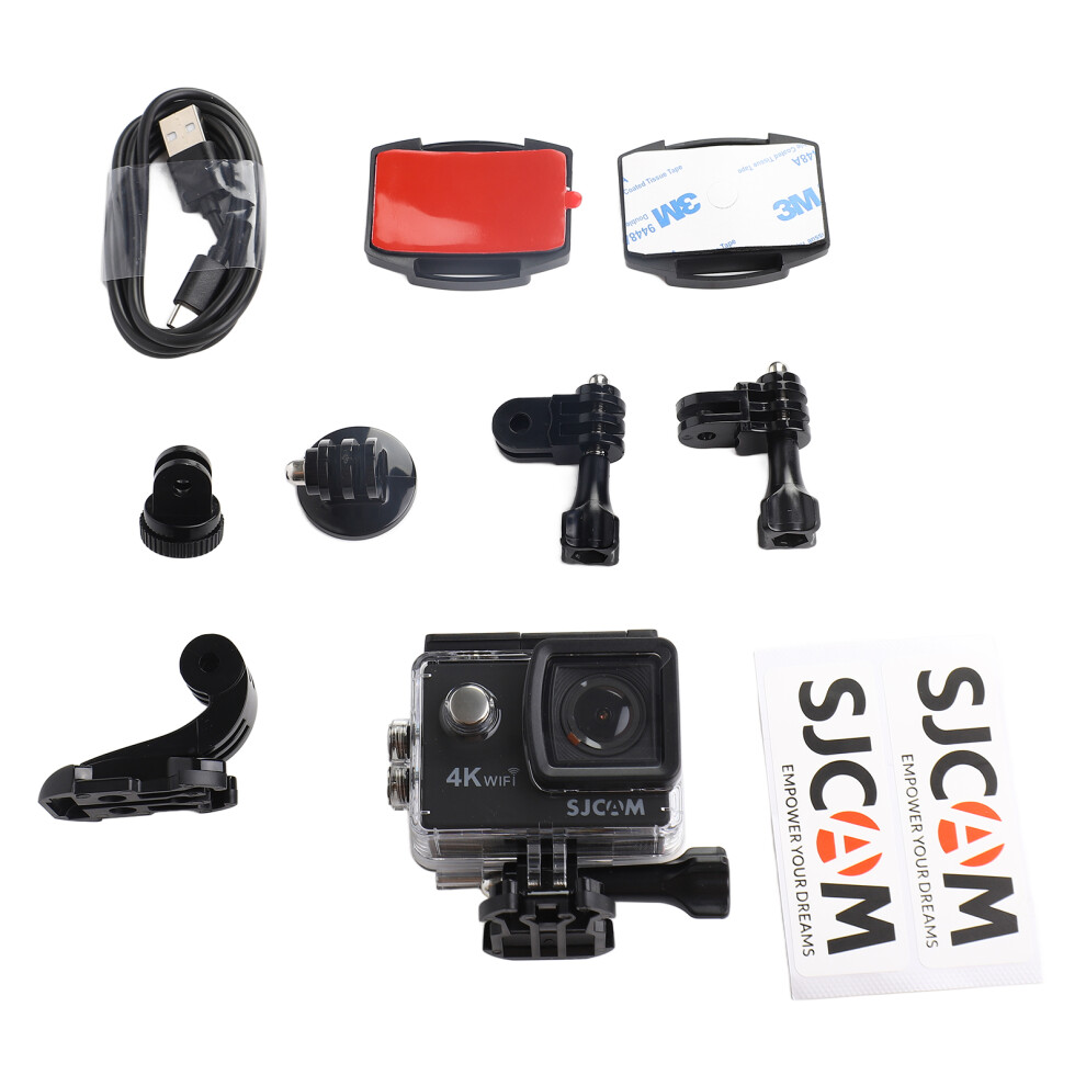 4K Hd Action Camera 2 Inch Ips 16Mp 170 Waterproof Wifi 643505100051