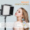 90W Dual Color LED Video Light Panel 3200K-5600K Remote Control 4