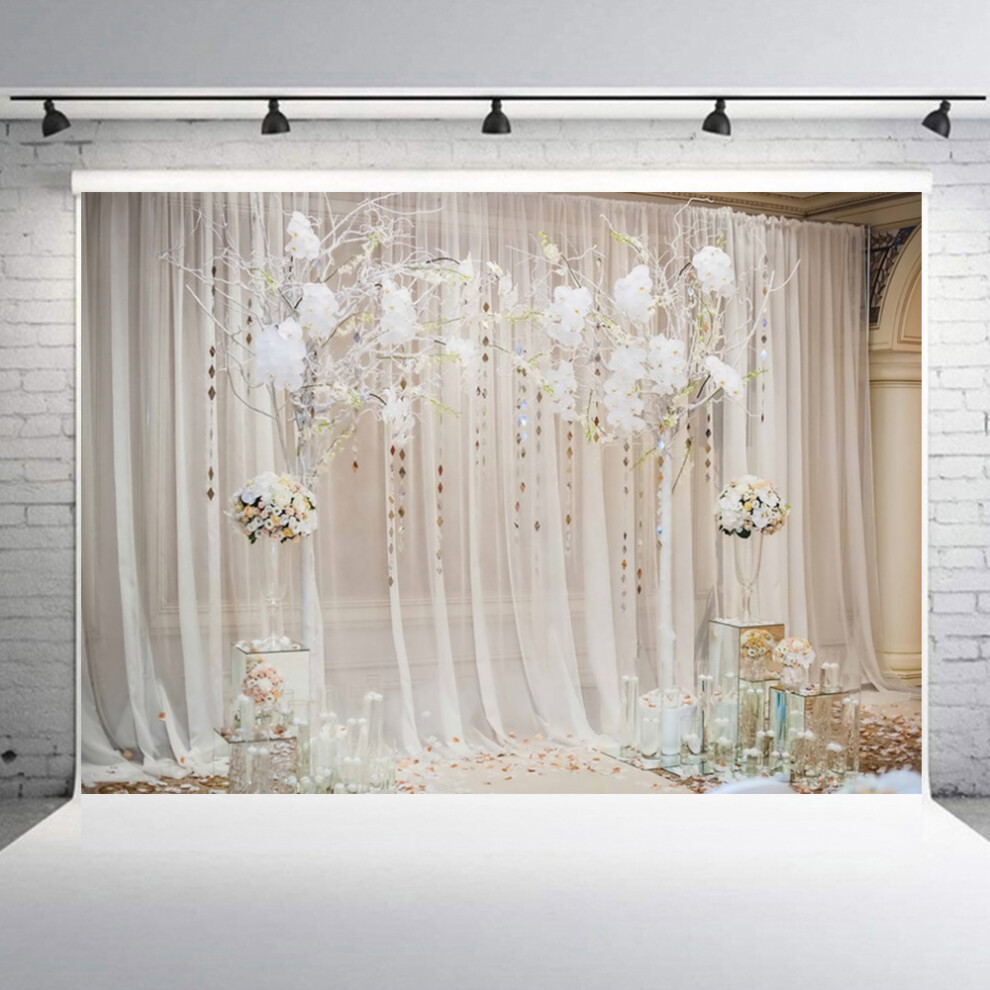 2.1*1.5M Photography Backdrop Wedding Studio Props For Baby Portrait 643505101294