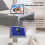10.1 Inch WiFi Digital Photo Frame 32GB IPS Touch Auto Rotation 5
