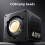 Portable COB Video Light 40W 2500K-6500K Dimmable 9 Scenes Battery 5