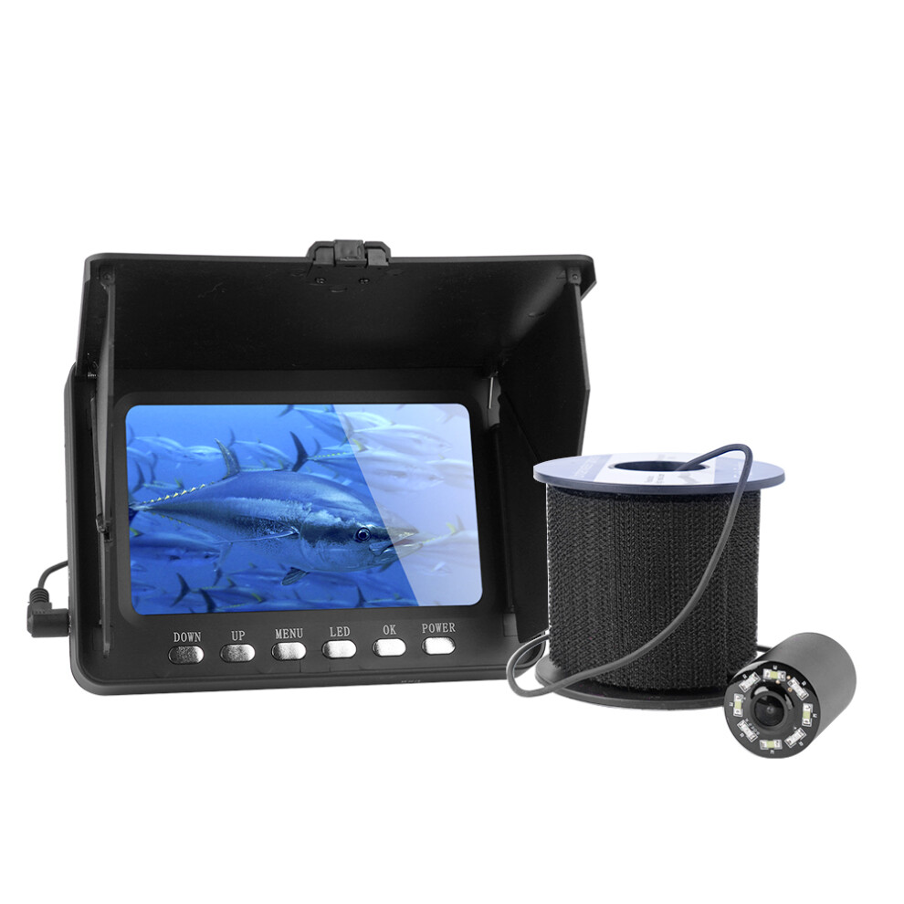 1080P Underwater Fishing Camera 5In Ips 20M Cable Ip68 20X Zoom 643505078060