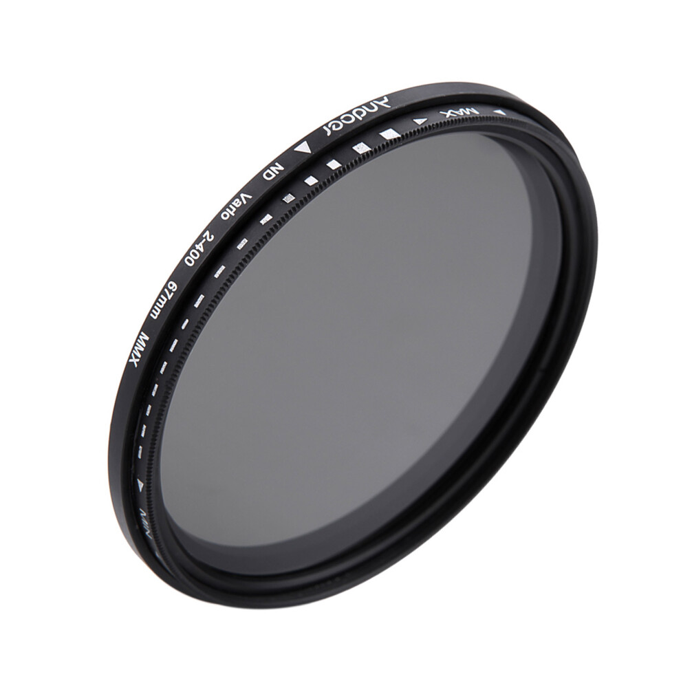 Andoer 67Mm Nd Fader Nd2 To Nd400 Variable Filter For Dslr 643505068924