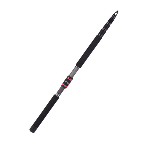 3m Carbon Fiber Telescoping Mic Boom Pole, 3kg Load Capacity