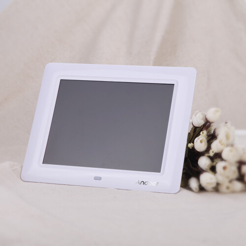 8'' HD TFT-LCD Digital Photo Frame Clock MP3 MP4 Player with Remote