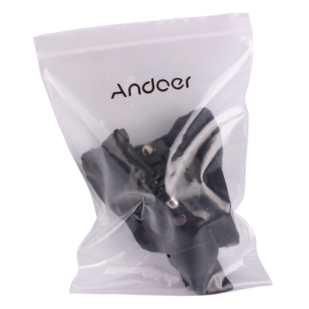 Andoer 360 Rotation Glove Band Mount For Gopro Hero 4/3+/3/2/1 643505069273