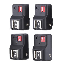 Andoer 16 Channel Wireless Flash Trigger 1Tx + 4Rx + Sync Cord