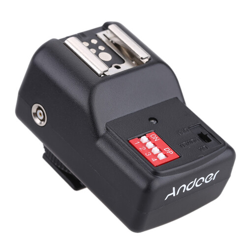 Andoer 16 Channel Wireless Flash Trigger 1Tx + 3Rx Sync Cord 1