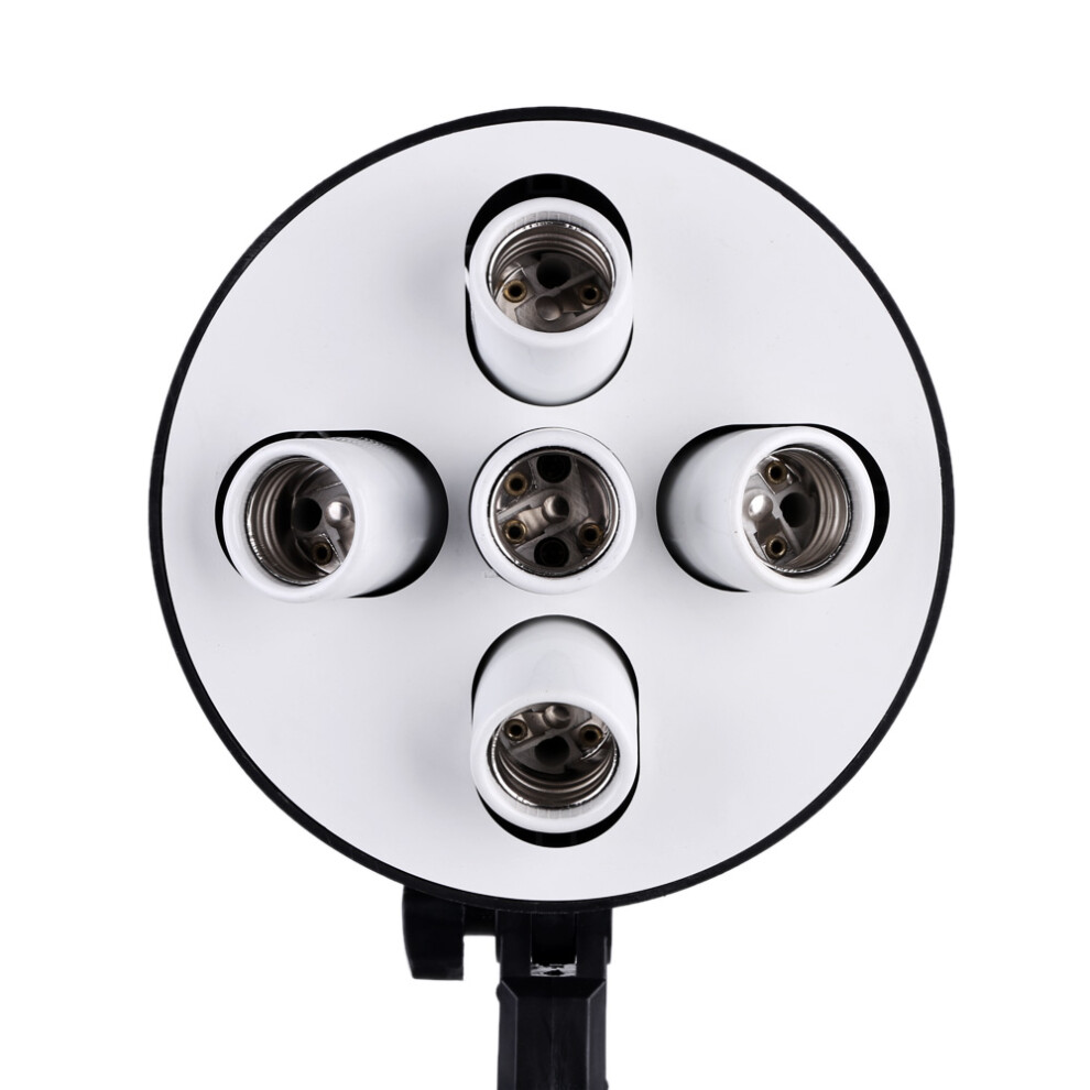 5 In 1 E27 Socket Lamp Holder Adapter For Studio Softbox 643505163094