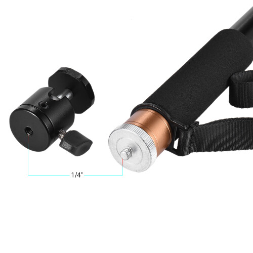 Andoer TP-148 94.6cm Lightweight Monopod 5kg Load for Camera Mic 2