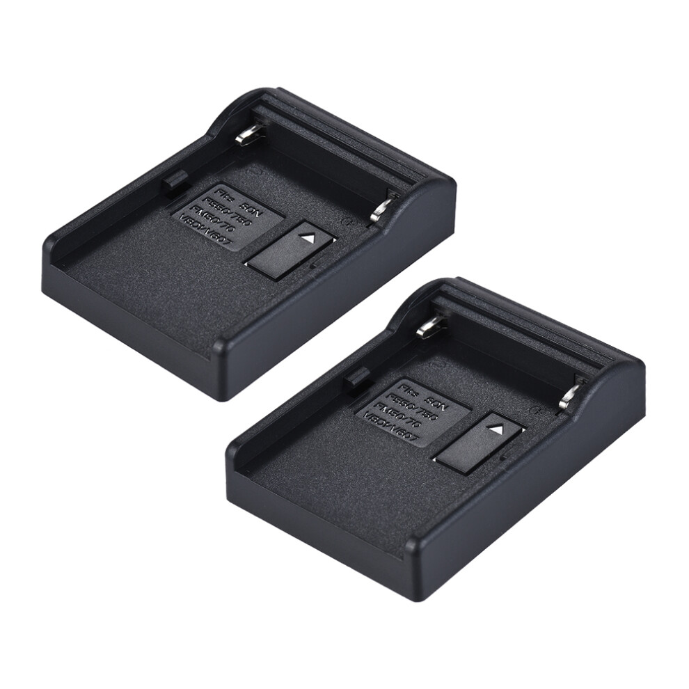 2Pcs Np-F970 Battery Plate For Sony Np-F550 F750 F950 Fm50 Fm500h Qm71 643505055825