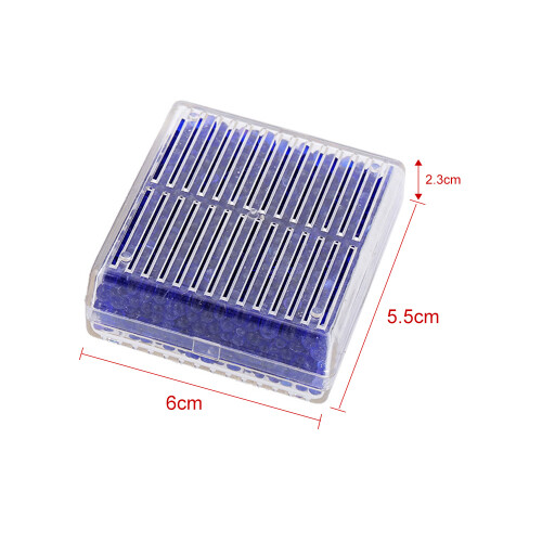 2pcs Silica Gel Desiccant Humidity Moisture Absorb Box Reusable 2
