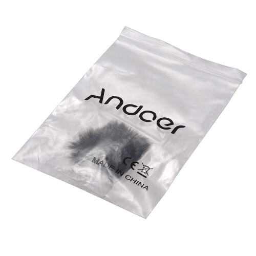 Andoer Furry Outdoor Lapel Lavalier Microphone Windscreen