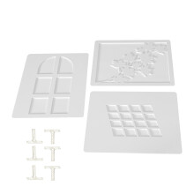 3 Pcs Light Shadow Boards for Food Cosmetics Jewelry Makeup