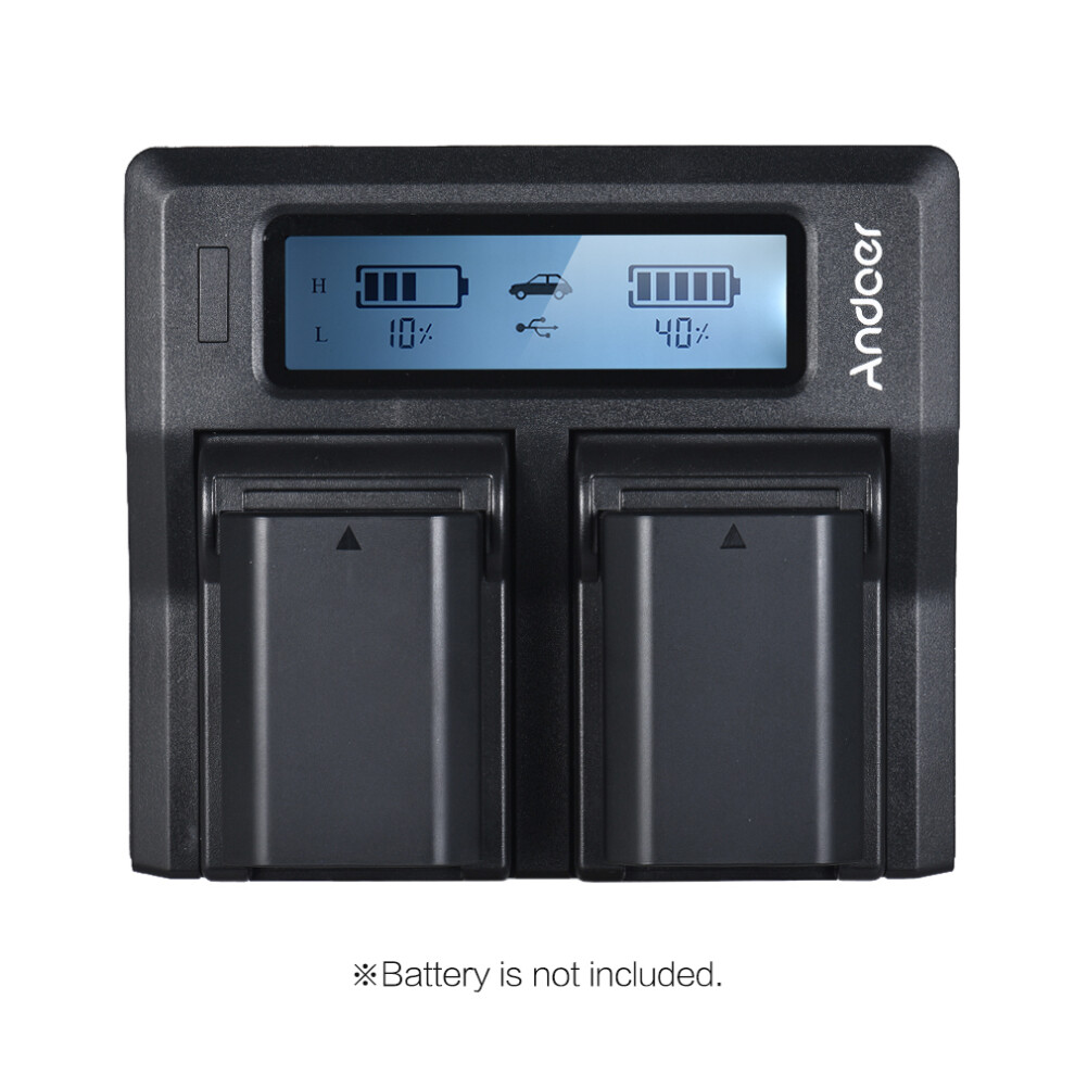 Andoer Np-Fz100 Dual Charger For Sony A7iii A9 A7riii A7siii 643505159301