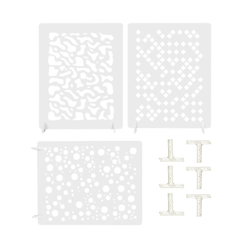 3 Pcs Set Light Shadow Boards for Food Cosmetics Jewelry 1