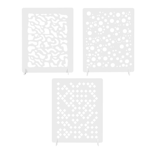 3 Pcs Set Light Shadow Boards for Food Cosmetics Jewelry 2