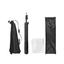 Andoer 70cm Octagon Softbox + 2.1M Metal Tripod for Streaming Video