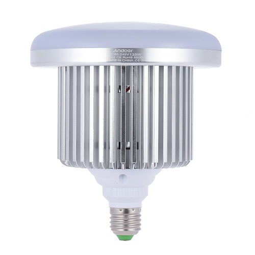 Andoer 135W LED Studio Lamp 132 Beads 5500K E27 1