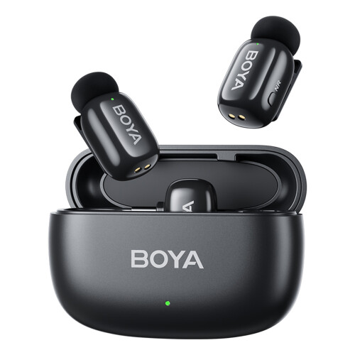 BOYA 2.4G Wireless Mic Lapel AI Noise Cancellation 100M Type-C 1