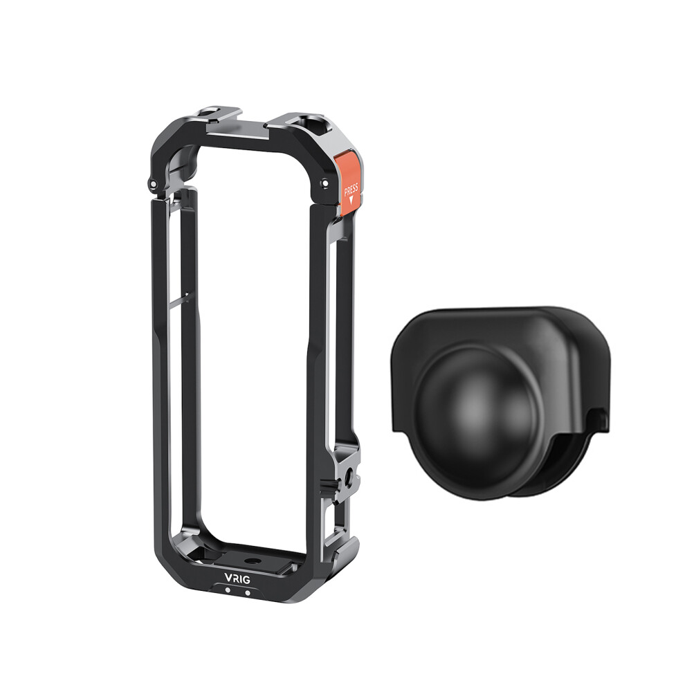 Panoramic Camera Cage Aluminum Alloy Dual Cold Shoe 643505167979